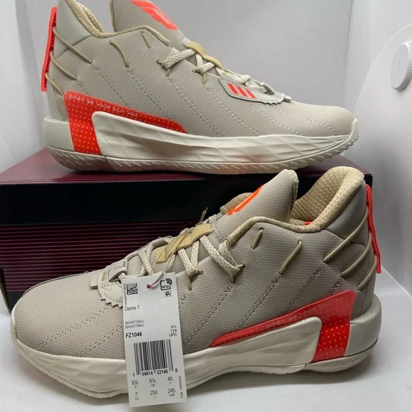 Adidas Dame 7 Fz1046 Adidas Dame Low Top Mens Basketball  display picture 3